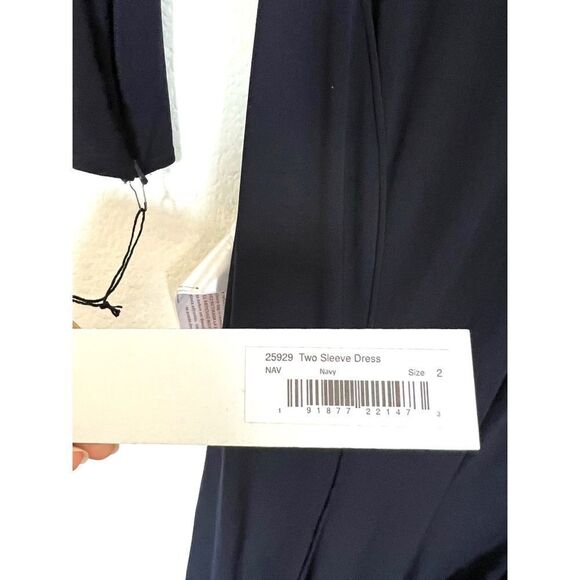 IEENA MAC DUGGAL STYLE 25929 Maxi dress Navy - Picture 7 of 10